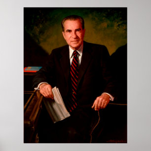Poster RICHARD M. NIXON par James Anthony Wills
