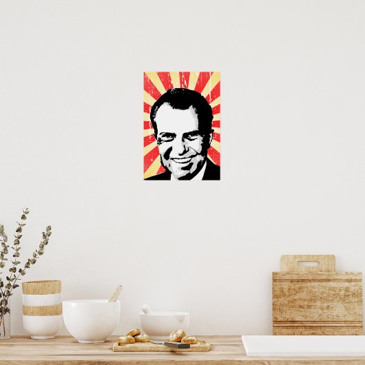 Poster Richard Nixon (Cuisine)