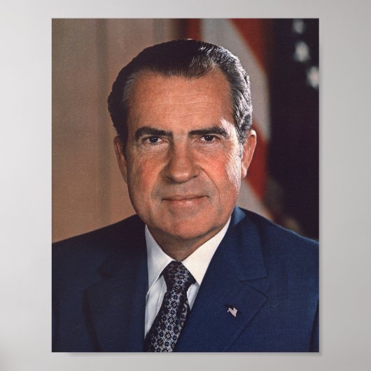 Poster Richard Nixon Portrait présidentiel (Devant)