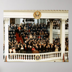 Poster Richard Nixon Serment Intronisé - 1969