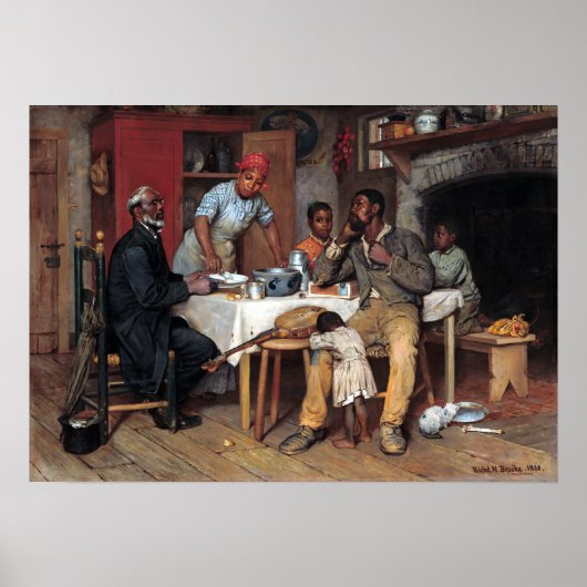 Poster Richard Norris Brooke Une Visite Pastorale (Devant)