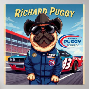 Poster Richard Puggy Motorsports