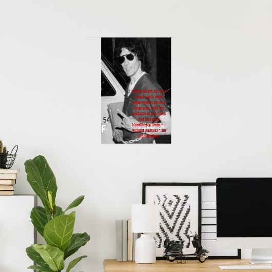 Poster Richard Ramirez (Bureau à domicile)