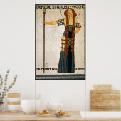 Poster Richard Strauss Woche 1910 Réimpression 36 x 24 Po (Cuisine)