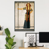 Poster Richard Strauss Woche 1910 Réimpression 36 x 24 Po (Bureau à domicile)