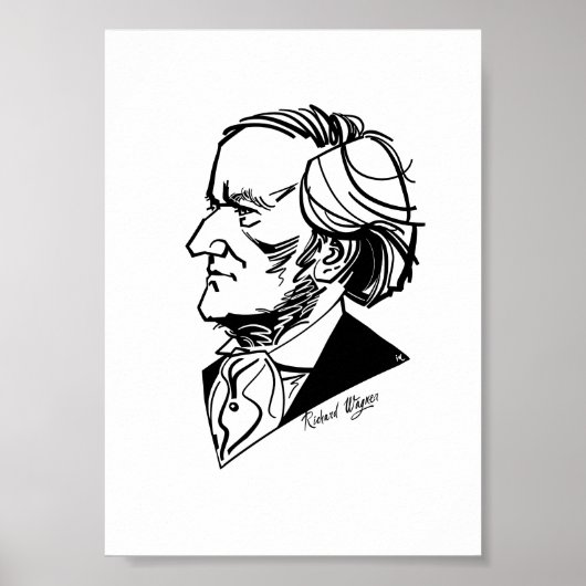 Poster Richard Wagner (Devant)