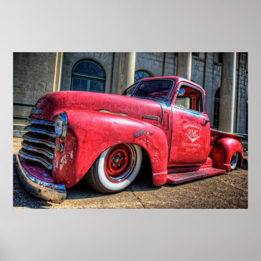 Poster Richardson Motor Company Rat Chevy (Devant)