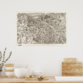 Poster Richelieu, Saumur (Cuisine)