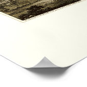 Poster Richfield Springs, NY Carte panoramique - 1886 (Coin)