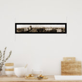 Poster Richmond, VA Skyline Photo 1912 (Cuisine)