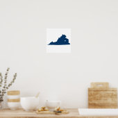 Poster Richmond, Virginia Love (Cuisine)