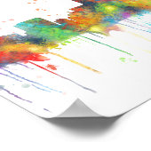 POSTER RICHMOND VIRGINIA SKYLINE (Coin)