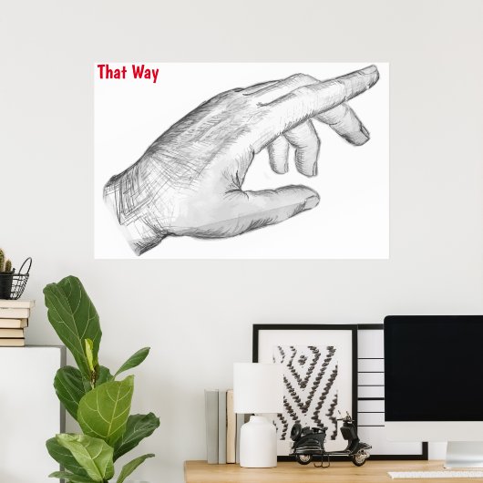 Poster richting (Thuiskantoor)