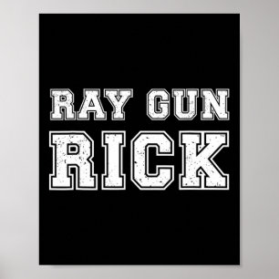 Poster Rick à rayon funny pour les gamers