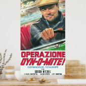 Poster Rick Dalton Operazione DynOMite autocollant (Cuisine)
