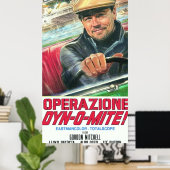Poster Rick Dalton Operazione DynOMite autocollant (Bureau à domicile)