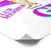 Poster RICK ET MORTY™ | Membre Rick's Gym Club (Coin)