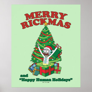 Poster Rick et Morty   Portail Rick Merry Rickmas