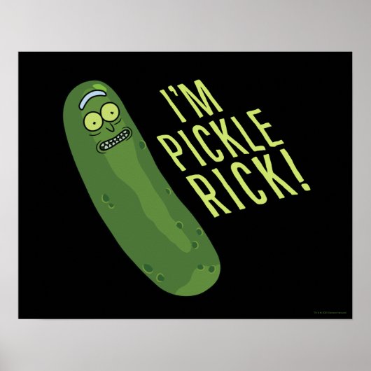 Poster RICK ET MORTY™ | Retourner La Touche (Devant)