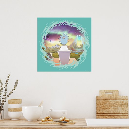 Poster RICK ET MORTY™ | Rick's Private Place (Cuisine)