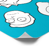 Poster RICK ET MORTY™ | Smith Family Head (Coin)