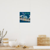 Poster RICK ET MORTY™ | Vol En Navire Spatial (Cuisine)
