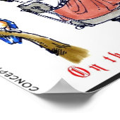 Poster Rick London Ernestine Calling Birds Xmas (Coin)