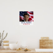 Poster Rick Perry 2012 pour l'affiche du président (Cuisine)