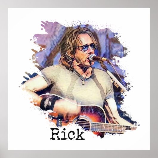 Poster Rick Springfield in Concert (Devant)