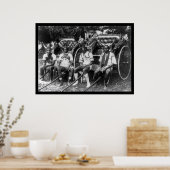 Poster Rickshaw Boys Durban, Afrique du Sud 1897 (Cuisine)