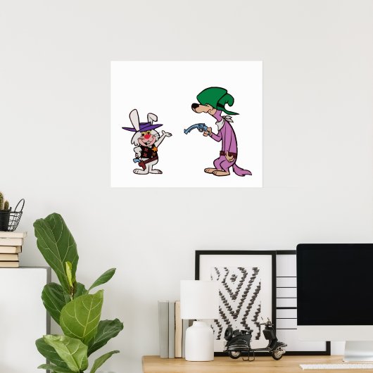 Poster Ricochet Rabbit DroopaLong (Bureau à domicile)