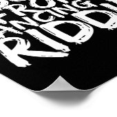 Poster Riddim Dancing Music Maker Edm B Music Lover Riddi (Coin)