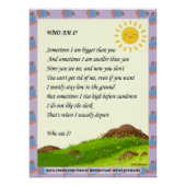 Poster Riddle Wall Art (Devant)