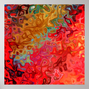 Poster Ride Abstrait 55.1