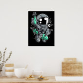 Poster Ride des fusées des astronautes (Cuisine)