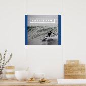 Poster Ride The Wave - Vidéo de surf motivationnel (Cuisine)