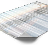 Poster Rideau blanc #1 (Coin)