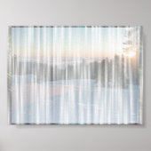 Poster Rideau blanc #1 (Devant)