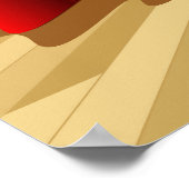 Poster Rideau de scène scolaire/Fond de photomaton en por (Coin)