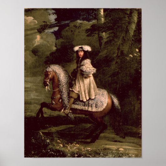 Poster Rider en bleu (Devant)