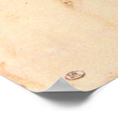 Poster Rider en Red Coat par Edgar Degas (Coin)