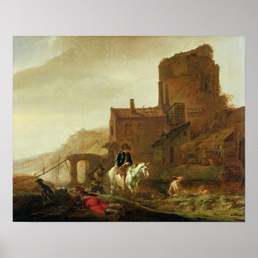 Poster Rider et Bather (Devant)