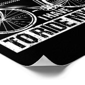 Poster Rider Funny Cycling Sorry I Can't I Have To Ride M (Coin)