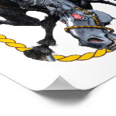 Poster Rider Rodeo Bareback Bronc (Coin)