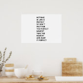 Poster Rien dans la vie n'est parfait (Cuisine)