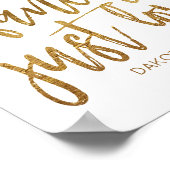 Poster Rien De Fancy Juste Amour | Micro Mariage Décontra (Coin)