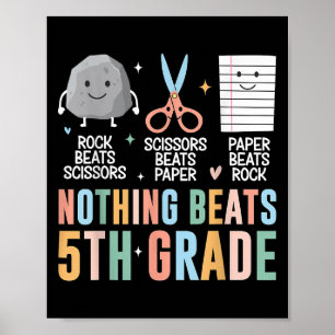 Poster Rien Ne bat la 5e année drôle Retour à l'école