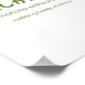 Poster Rien ne bat Matcha - Citation japonaise Matcha (Coin)