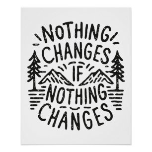 Poster Rien ne change si rien ne change