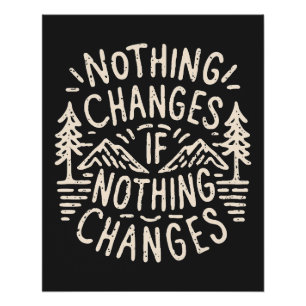 Poster Rien ne change si rien ne change